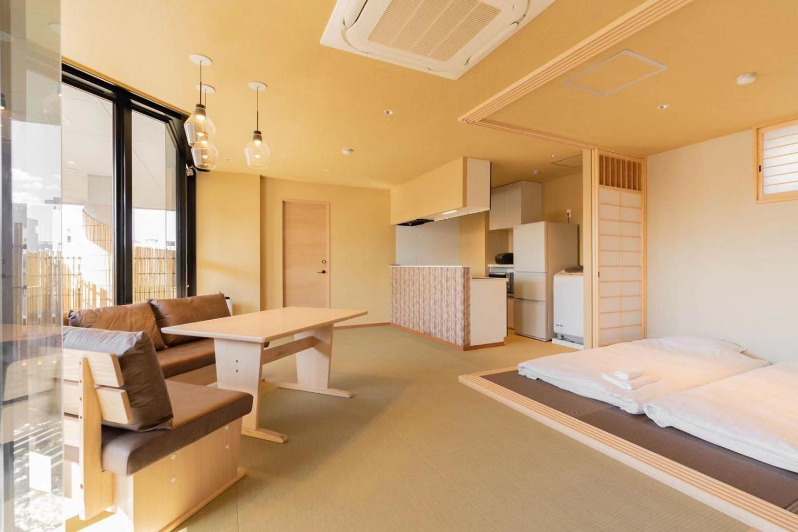 東瀛stays 6階 ゆったり庭付きワンフロア部屋 Osaka Dış mekan fotoğraf